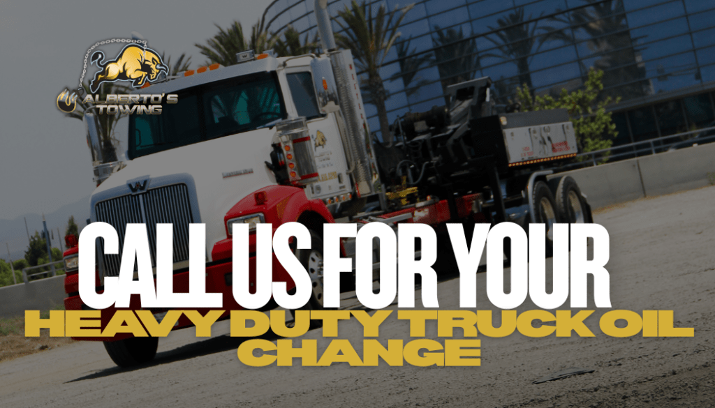 Heavy Duty Truck Oil Change?
